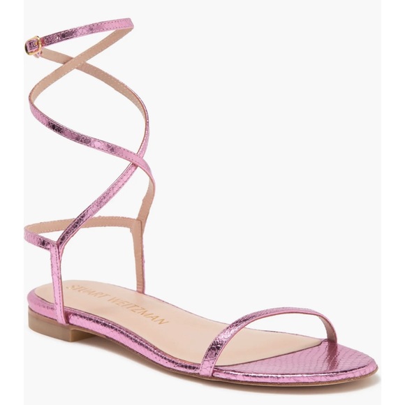 Stuwart Weitzman Lace Up Sandals - Picture 3 of 3